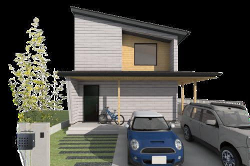 大工産のモデルハウス