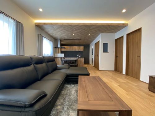 いえとち工房 施工事例 リビング