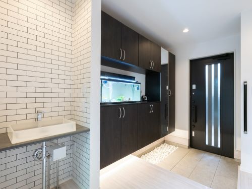 タクトホーム 施工事例 玄関